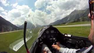 Gliding Samedan Swiss Alps [upl. by Paluas726]