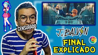 REACCIÓN A J BALVIN  AZUL final explicado [upl. by Esch]