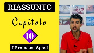 Capitolo 10 Promessi Sposi Riassunto [upl. by Nahem]