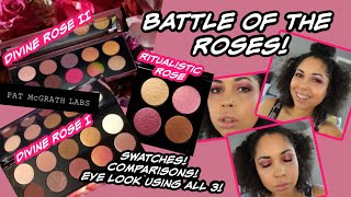 BATTLE OF THE ROSES DIVINE ROSE VS RITUALISTIC ROSE VS DIVINE ROSE II [upl. by Aleiram]