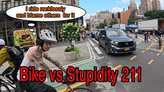 Bike vs Stupidity 211 [upl. by Sophie]