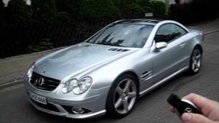 mods4cars SmartTOP for MercedesBenz SL  operate the top with your remote amp while driving [upl. by Lyrak407]