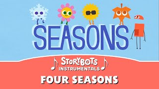 Four Seasons Instrumental  StoryBots [upl. by Ralston]