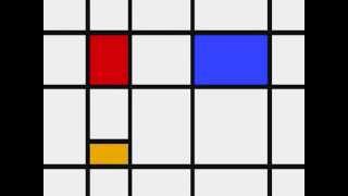 Piet Mondrian  Grande composizione A spiegato ai truzzi [upl. by Alyehc]