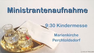 05112023 930 Ministrantenaufnahme Kindermesse Marienkirche Perchtoldsdorf [upl. by Merline92]