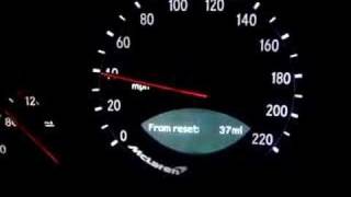 Mercedes Mclaren SLR 40mph on Acceleration [upl. by Dambro]