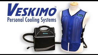 Personal Microclimate Body Cooling Vest  Veskimo Personal Cooling Systems [upl. by Ainavi]