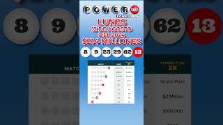 Resultados Powerball Miércoles 14 de Agosto 2024 Jackpot 20 Millones de dólares [upl. by Tsepmet]