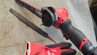 DIY demo on the Milwaukee M12 Bandfile 248220 [upl. by Pillihpnhoj]