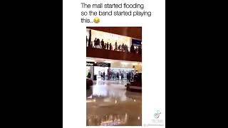 Playing Titanic song when mall started flooding [upl. by Aninat802]