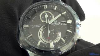 Casio  Edifice EQWA1400DB1AER review [upl. by Refinnej]