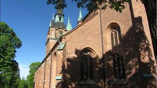 Alla fyra klockorna i Stora Kopparbergs kyrka i Falun simulering bildspel [upl. by Ttelracs850]