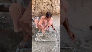 How Stylish Concrete Tiles are Made shorts diy cementprojects [upl. by Gassman49]