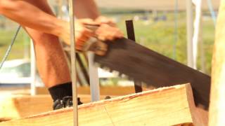 Shipwrights Workshop  Timber Framing Course Roof Geometry [upl. by Rocray522]