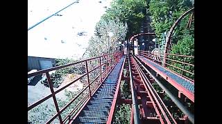 Iron Wolf REVERSE POV Six Flags Great America [upl. by Hna]