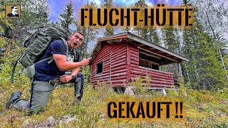 FLUCHTHÜTTE GEKAUFT in SCHWEDEN  NEUES Projekt beginnt  Survival Mattin [upl. by Glasgo183]