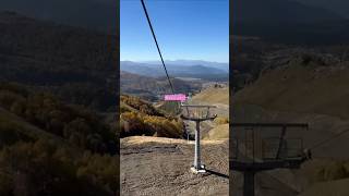 Bakuriani cable car hafsark automobile lovesong explore travel music chairlift cablecar [upl. by Verile]