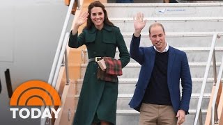 William And Kate Have ‘Date Night’ In Canada Without George And Charlotte  TODAY [upl. by Ttezil217]