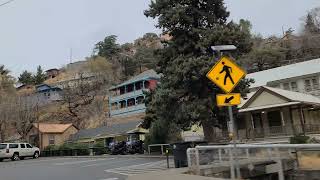 Driving Tour of Bisbee Arizona on a Sunday Morning January 2024 [upl. by Ennairrac]