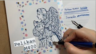 Pelikan M400 fountain pen review [upl. by Ennayhc]