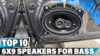 Best 6x9 Bass Speaker In 2024  Top 10 6x9 Bass Speakers Review [upl. by Siram104]