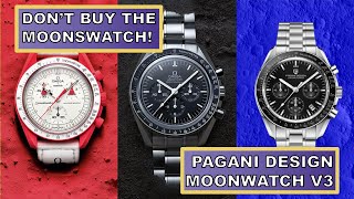 Dont Buy The MoonSwatch  Pagani Design Moonwatch V3 [upl. by Popele]