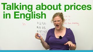 How to talk about prices in English  Basic Vocabulary [upl. by Solly]