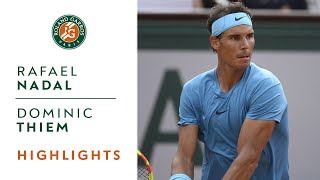 Rafael Nadal vs Dominic Thiem  Final Highlights I RolandGarros 2018 [upl. by Akemak]