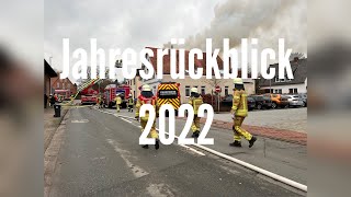 Jahresrückblick 2022 Stadtfeuerwehr Osterholz Scharmbeck [upl. by Koeppel425]