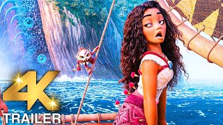 MOANA 2 Trailer 2 4K ULTRA HD 2024 [upl. by Aihsile]