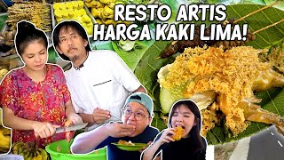 AKTOR SENIOR BUKA WARUNG NASI DI LOBBY APARTMEN HARGANYA MURAH BANGET [upl. by Etnad]