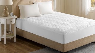 Beautyrest Cotton Blend Heated Mattress Pad Review  The Perfect Addition to Your Bedding Setup [upl. by Harrad]