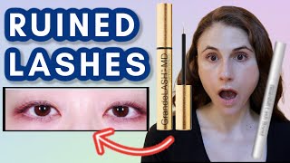 The TRUTH about LASH SERUMS GrandeLASH RevitaLASH Lash Boost Dr Dray [upl. by Ana]