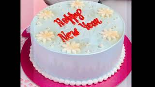 🎂New Year Cake Designs 2024 New Year cake Decorations Ideas Simple New Years Cake🎂🥳 [upl. by Evreh172]