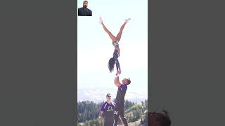 Top of the world Shorts Cheer Stunt  subscribe my channel like and share video [upl. by Atilahs]