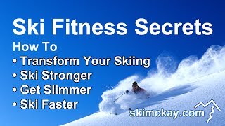 Skiing Fitness Secrets  How Tos [upl. by Nitsir]