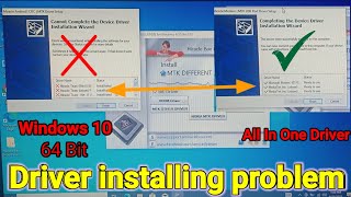 Miracle Box Driver Windows 10 64 Bit Installing Problem Mtk Port Error solution mtk spd All In One [upl. by Aubreir]