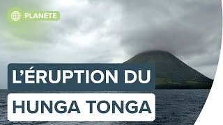 Éruption explosive aux îles Tonga et tsunami  que sestil passé   Futura [upl. by Shum]