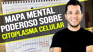 MAPA MENTAL  MEMBRANA E ORGANELAS CITOPLASMÁTICAS  VEM ESTUDAR COMIGO [upl. by Thorndike]