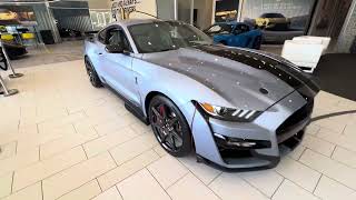 2022 Ford Mustang Shelby GT500 Heritage Edition with BLACK PAINTED [upl. by Annaliese]