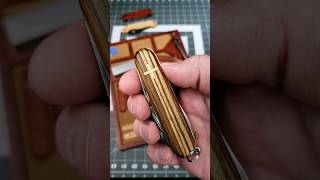 Zebrawood scales for Victorinox Swiss Army Knife [upl. by Forlini]