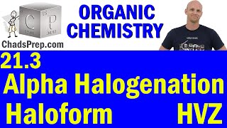 213 Alpha Halogenation  Organic Chemistry [upl. by Atilegna]