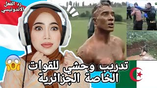 Indonesian 🇮🇩 Reacts to Algerian Special Forces Brutal Training 🇩🇿 😱 [upl. by Artaed]