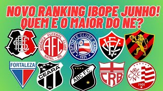 NOVO RANKING DE CLUBES IBOPEREPUCOM QUEM É O MAIOR DO NORTENORDESTE SPORT BAHIA OU FORTALEZA [upl. by Irrot]