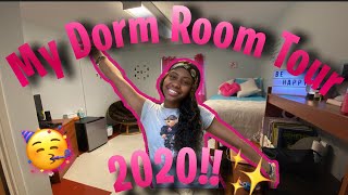 COLLEGE DORM ROOM TOUR 2020  Hofstra University [upl. by Ardnazxela]