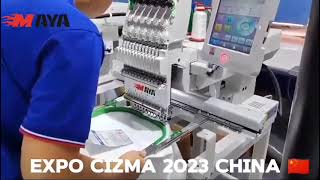 EMBROIDERY EXPO CISMA 2023 CHINA 🇨🇳 [upl. by Zorah790]