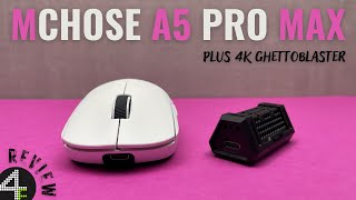 Mchose A5 Review  Gaming Mouse im GPX Stil mit magnetischem Glide [upl. by Anabelle]