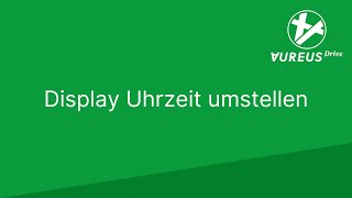 AureusDrive Anleitung für EBike Display Uhrzeit umstellen [upl. by Marietta]