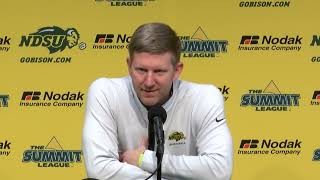 NDSU Mens Basketball Post Game Press Conference  February 8 2024 [upl. by Swee662]