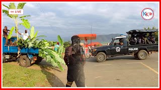 LIVE NOW THE RETURN OF MUMBERE  KING OMUSINGA  RWENZURURU KING  AT KASESE AIRFIELD [upl. by Calondra102]